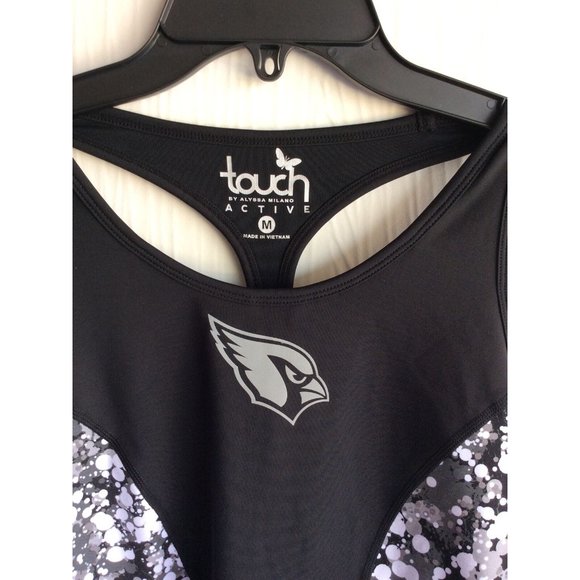 NWT GIII Arizona Cardinals NFL, Size M Womens Workout Top, Razorback - Picture 2 of 10